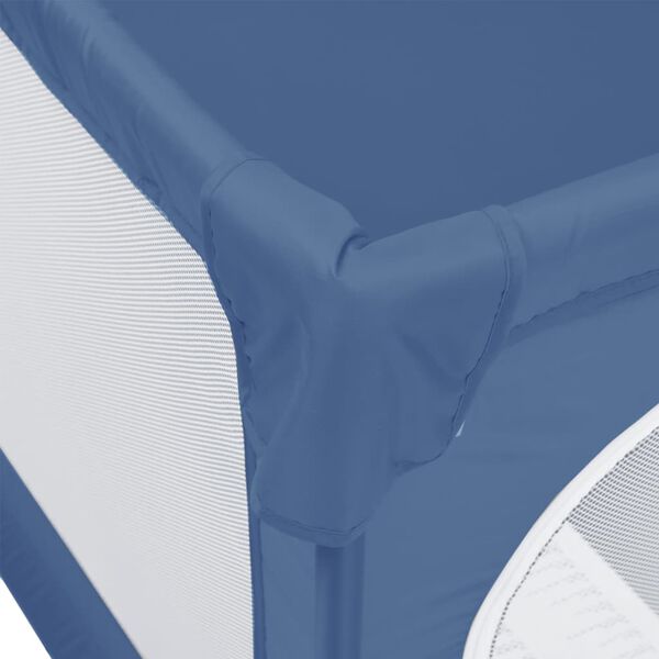 Infant Playpen with 2 Access Doors – Safe Light Blue Baby Pen